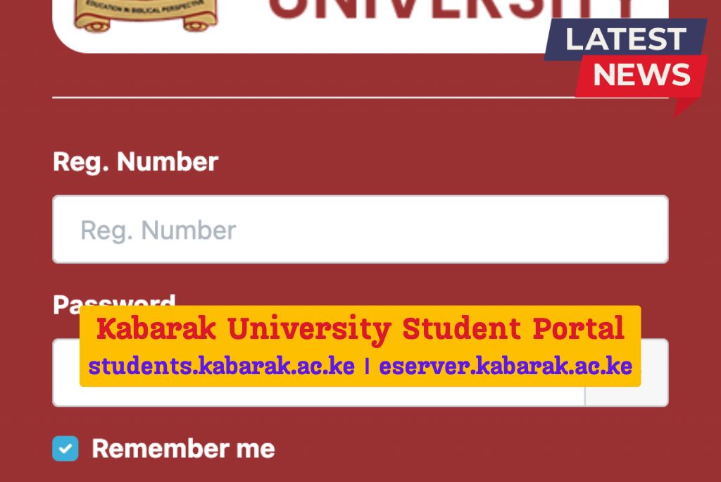 Kabarak University Student Portal