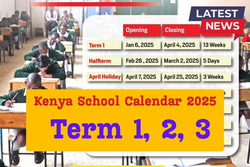 Kenya School Calendar 2025