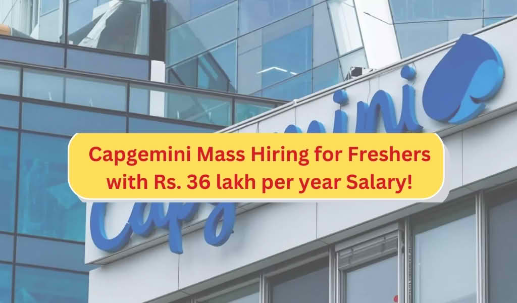 Capgemini Recruitment 2025