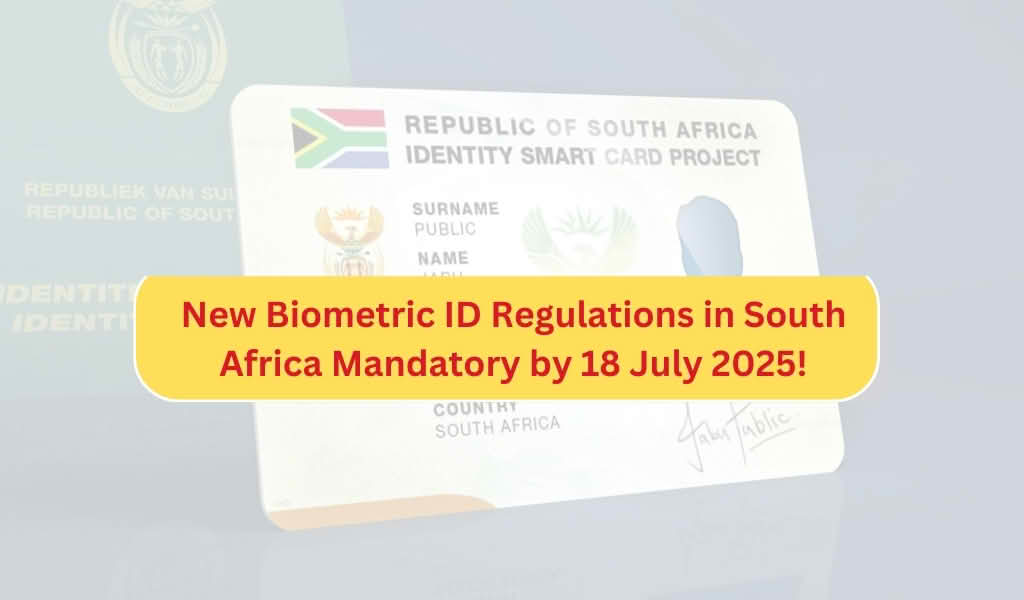 New Biometric ID Regulations in South Africa!