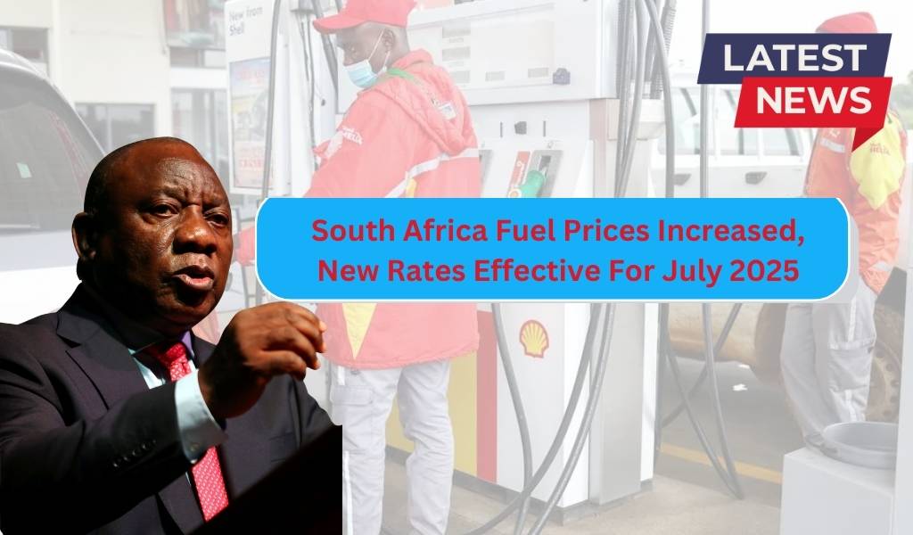 South Africa Fuel Prices Increased